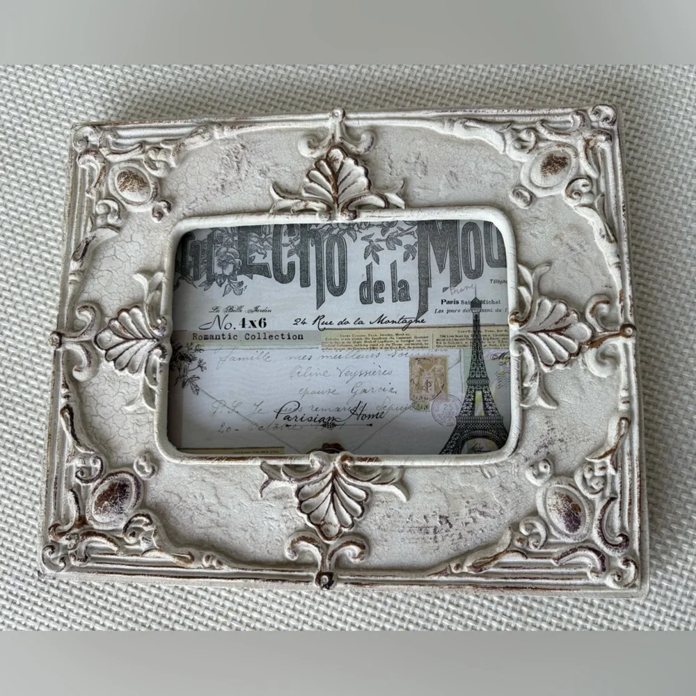 Parisian Home Picture Frame 4x6 Romantic Collection Ornate New